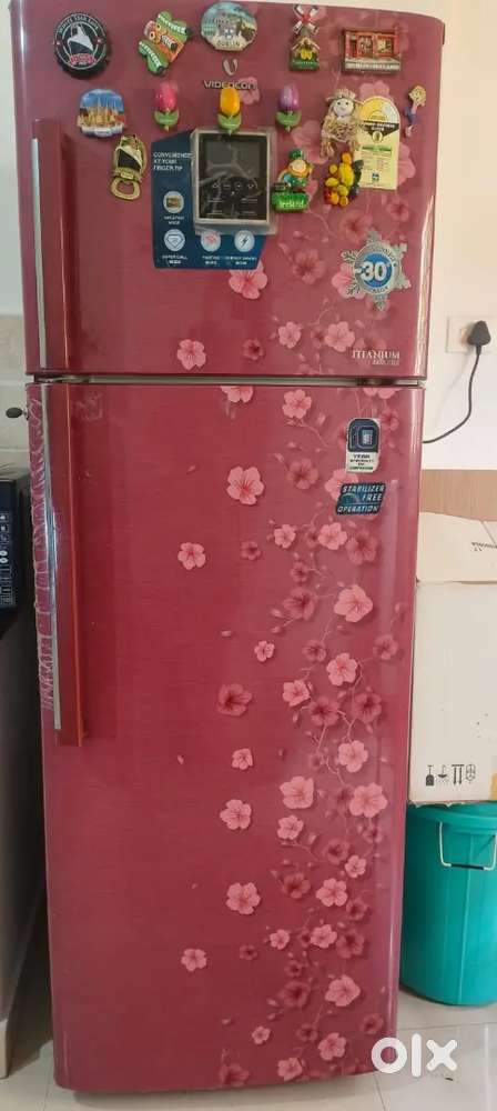 Videcon double door fridge 330 litres for 12,000