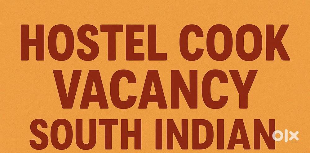 Cook for Ladies Hostel