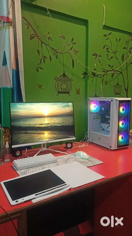 RYZEN 5 PC + 24 INCH 100hz MONITOR