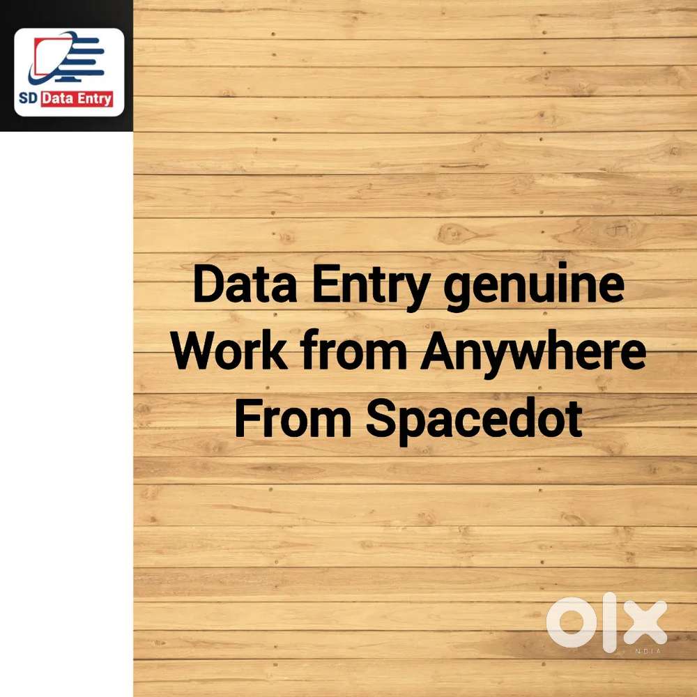 Genuine Data Entry Jobs