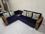 Sagwan wood sofa set 3+2