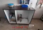 Counter table, Side table, fridge, display table, puff oven, board
