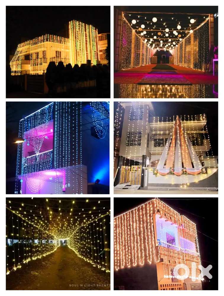 Jhalar and led Light decoration