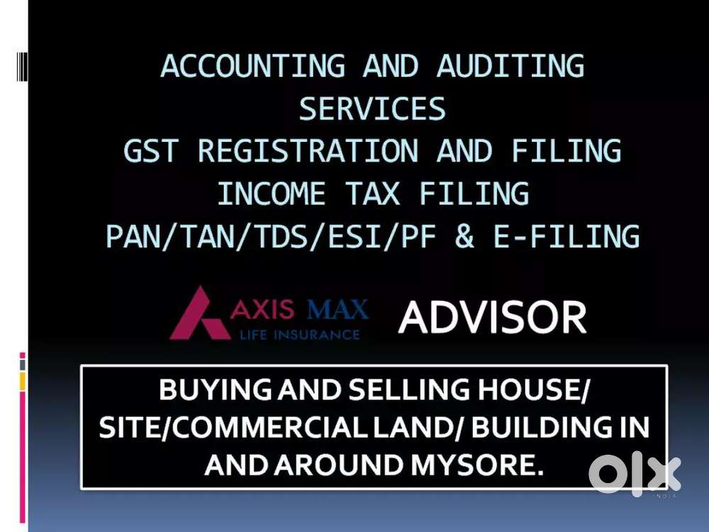 Accounting, GST, Tax filing services