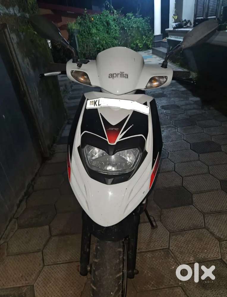The Aprilia SR 160 is a powerful 160cc  scooter with a sporty design.
