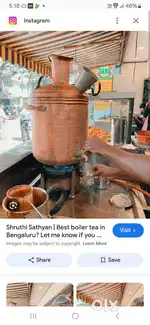 Tamilnadu style boiler tea maker required