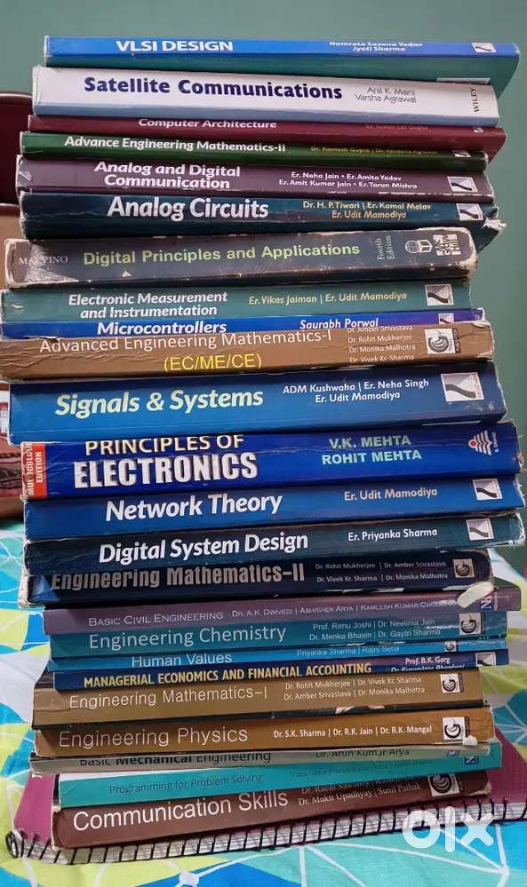 B-Tech Electronic Engineering booklist