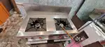 Unused Burner and barbeque