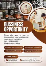 Business startup opportunity