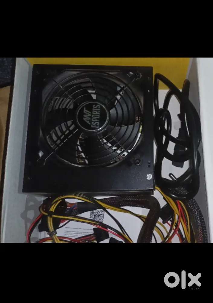 New unused PC Power Supply and Kingston 6 GB ram