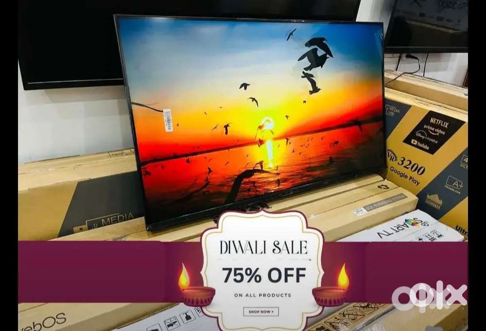 Celebrate festival smart Android led tv with 4k all size available