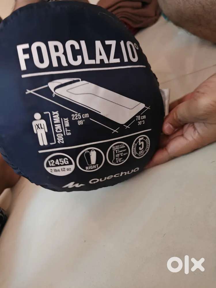 Unused QUECHA FORCLAZ 10′ Sleeping Bag - Perfect for Camping /Trekki
