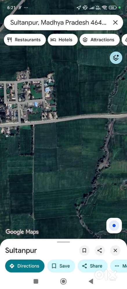 7 acres Zameen Sultanpur Raisen