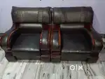 2 sofa  leather finish comfortable and relaxable