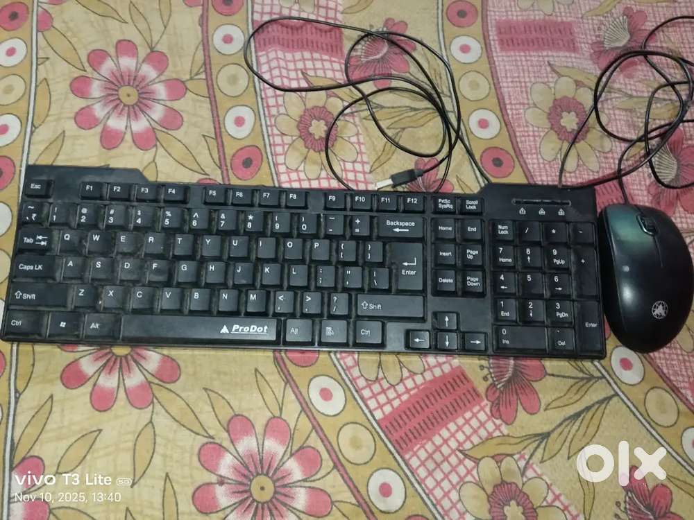 Keyboard and mouse