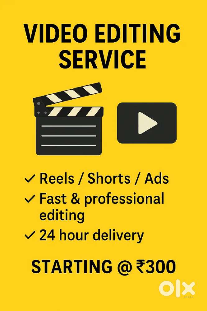 Professional video editing reel & short from 300