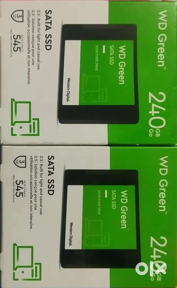 SSD WD GREEN 240 GB AVAILABLE