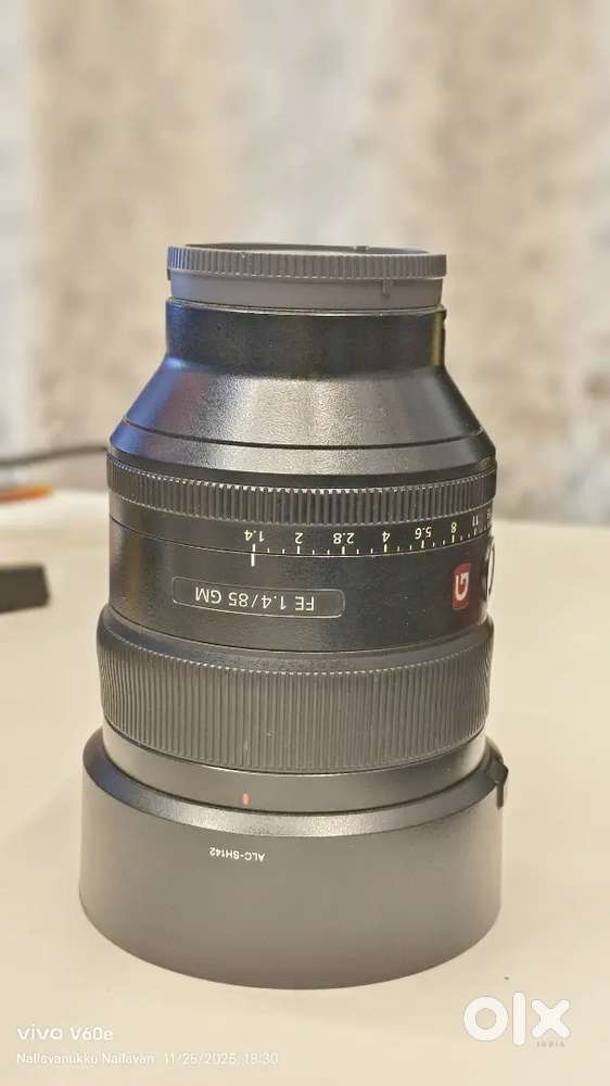 Sony lens Gmaster 1.4