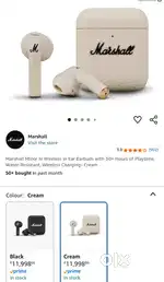 Marshall Minor 4 Earbuds