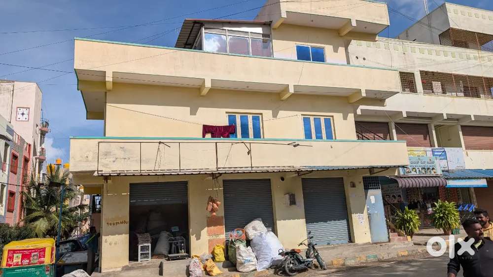 40000 rent income 3. Shop 1 BHK two floor room