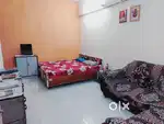 1 BHK independent flat  big spacious full furnished