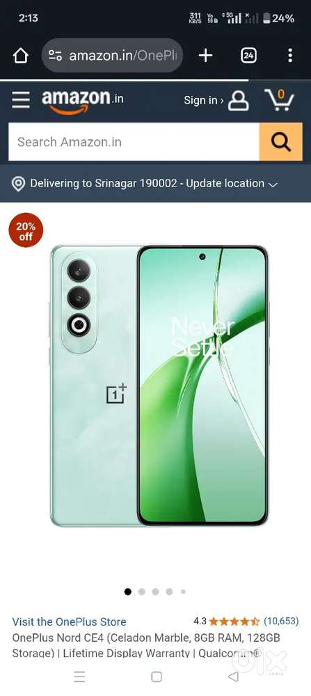 Oneplus Nord ce4