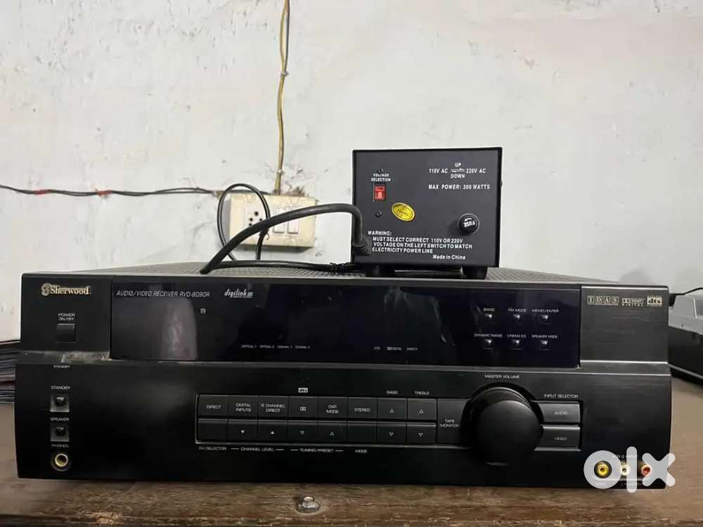 Sherwood Amplifier no sound no remote