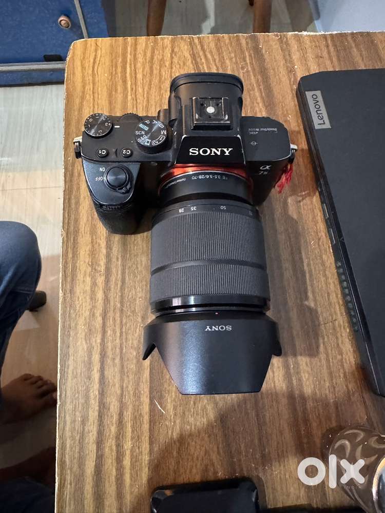 Sony A7iii Fully working with samyang 35mm f1.8 and kit lens