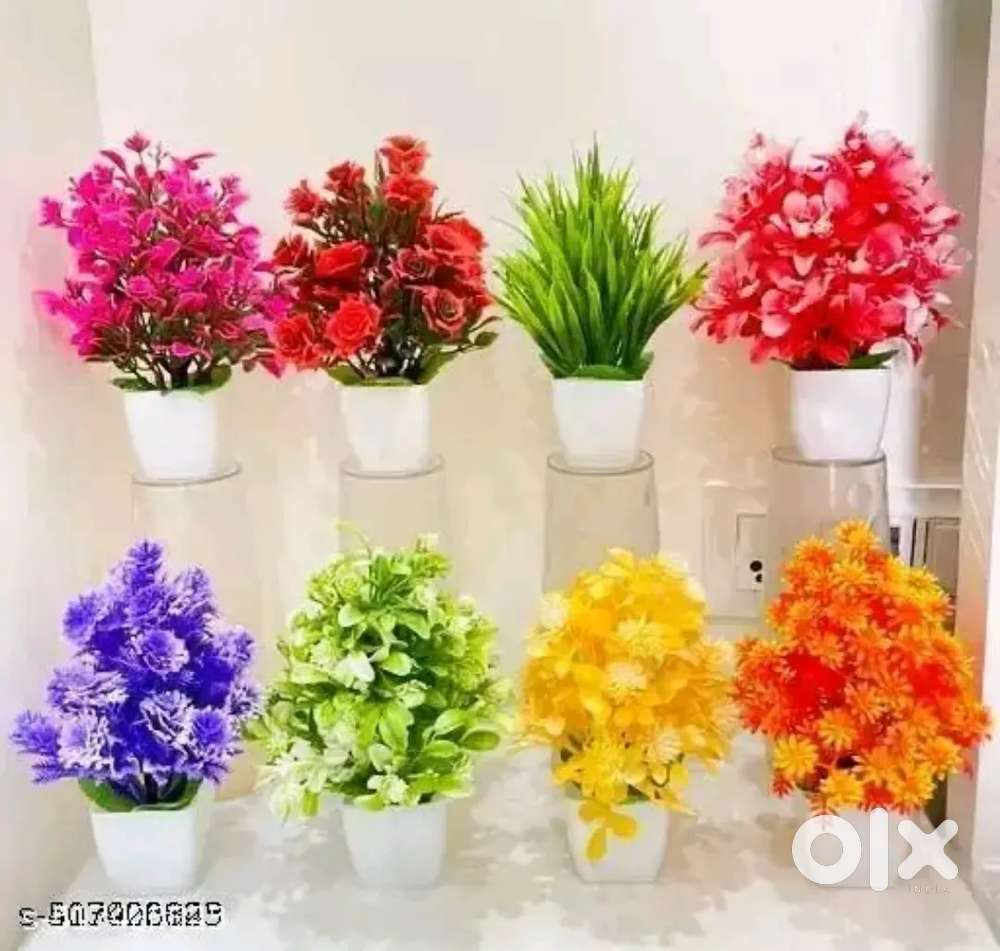 Fancy Artificial Plant set of 8