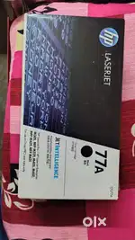 HP 77A Black Original LaserJet Toner Cartridge (~3,100 pages)