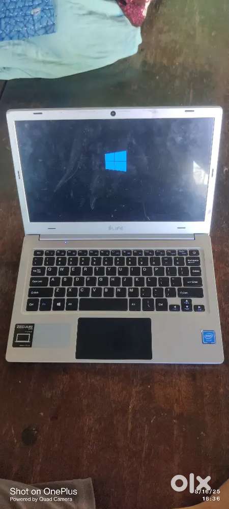 Zid air lite laptop pad not working storge 3/32 GB