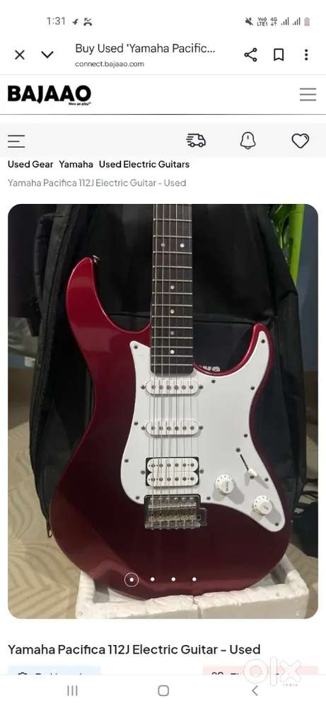 Yamaha electric guitar