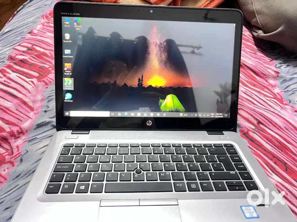 Hp screentouch laptop with led keyboard