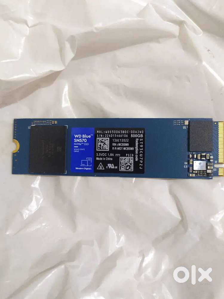 Nvme wd 500gb ssd