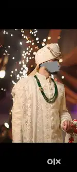 Sherwani with kadhai work
