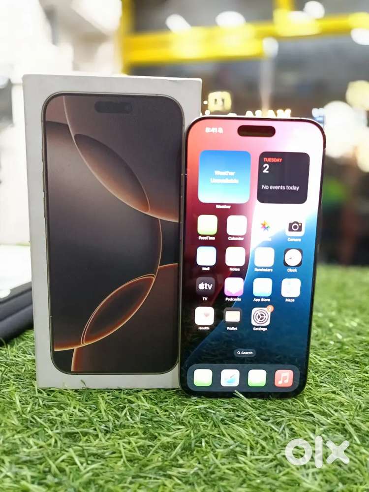 APPLE IPHONE 16 PRO MAX DESERT COLOUR 256GB FULL BOX KIT