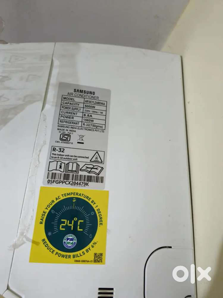 Samsung 1.5 ton split AC good condition
