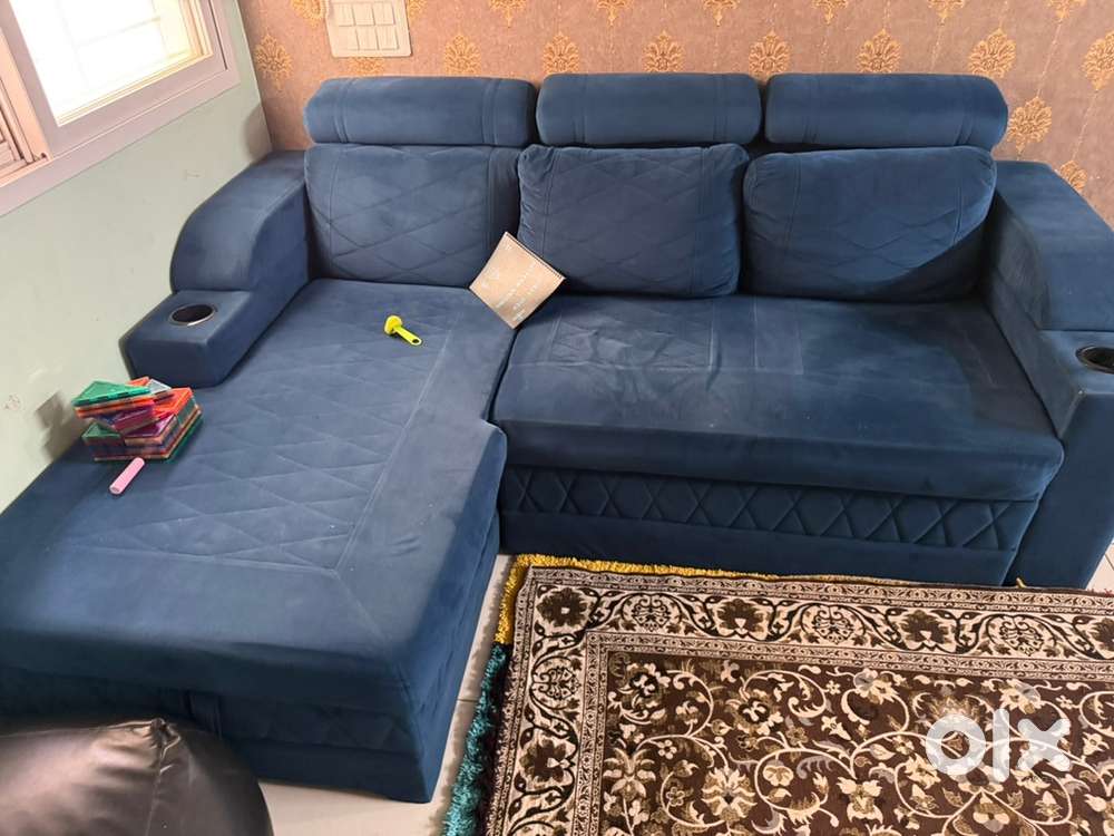 New like L shape sofa cum bed with storage