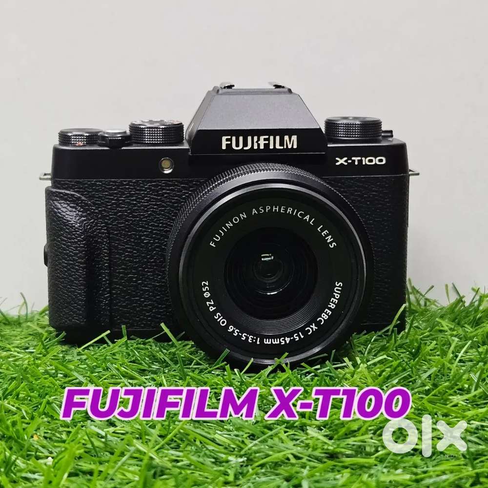 Fujifilm X-T100 Mirrorless Camera with 15-45mm Lens  4K Video
