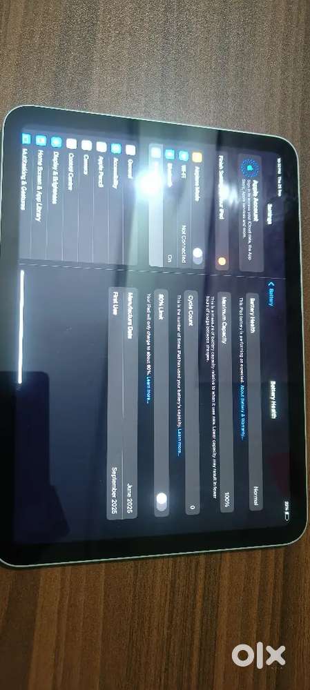 I PAD A16 (1 day old)