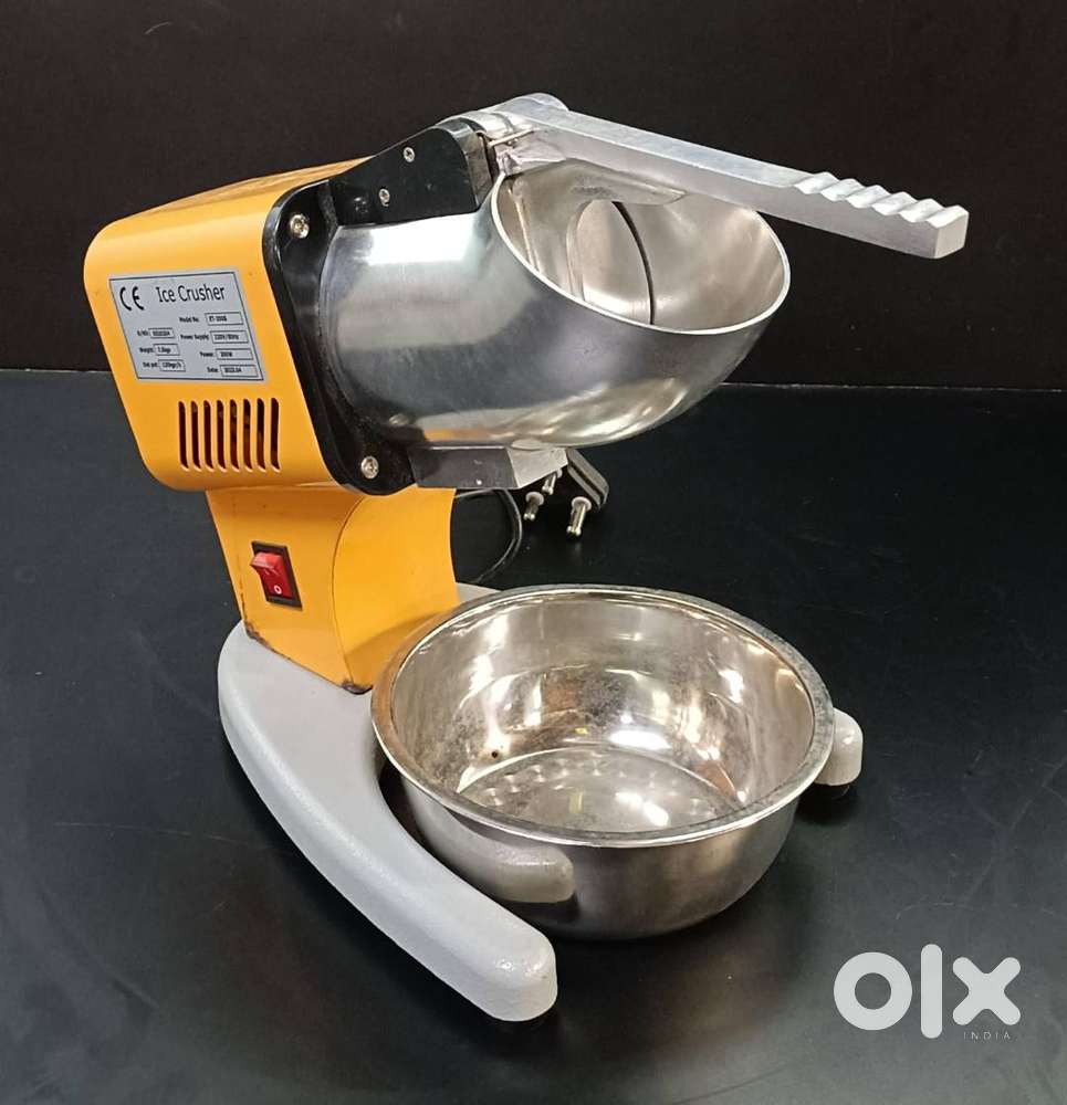 Electric 200W MS Body Double Blade Ice Crusher Smasher Machine Gol