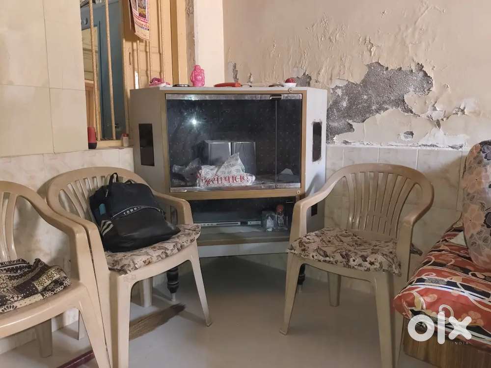 TV unit with DVD and speakers