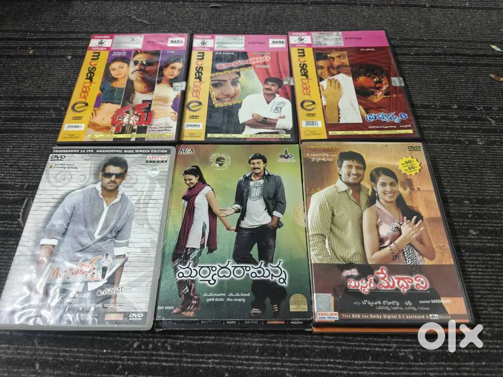 Telugu dvd telugu bluray telugu audio cd read all details before msg m