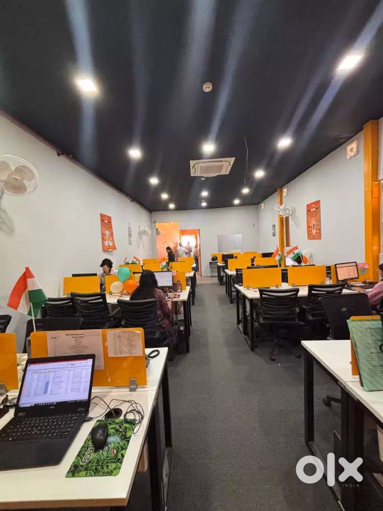 It office available 2 Cabin 50 seats waiting area