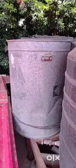 2 Big steel drums for sale