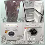 Id 67 double door refrigerator & ifb front load washing machine