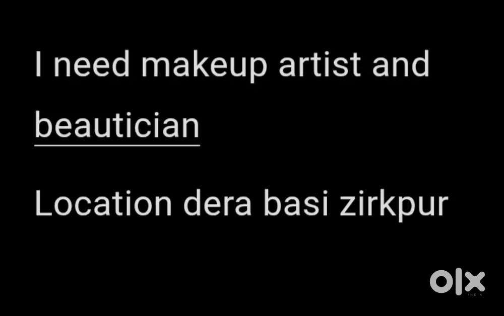 Freelancing makeup and beauty work