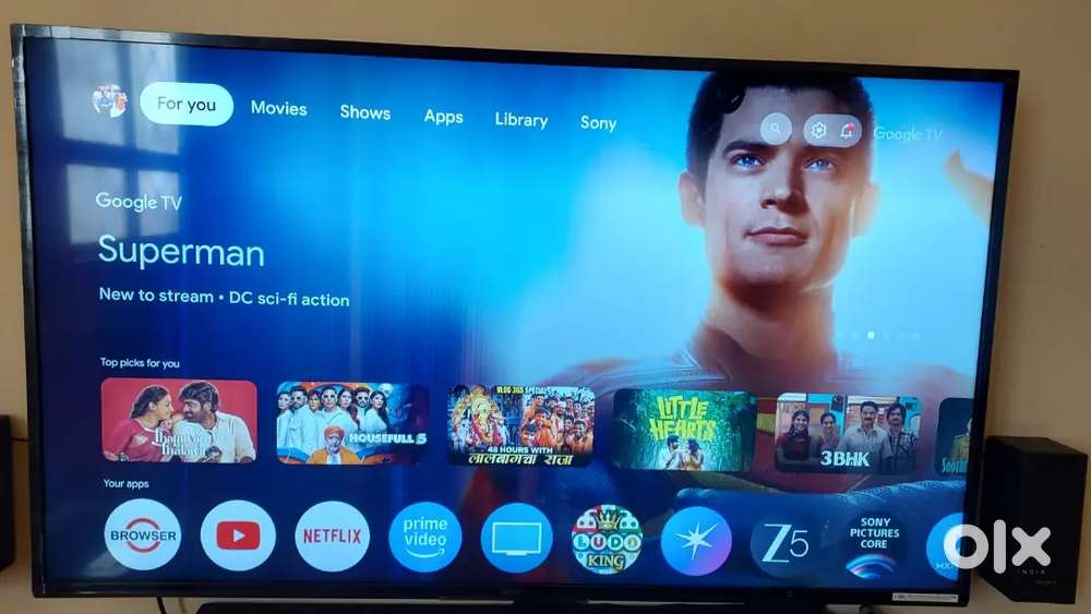 SONY BRAVIA VU31 k-55s25 4k 55 INCH SMART
TV