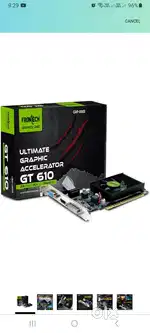 FRONTECH GT 610 Graphics Card with 2 GB DDR3 64 Bits PCIe 2.0,