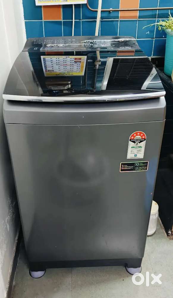 9.5kg Whirlpool washing machine with heater
